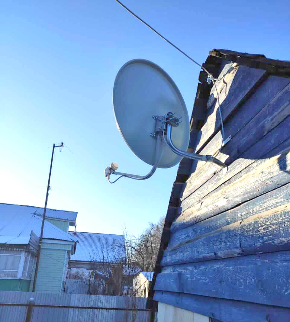 Установка антенн спутникового ТВ в Дрезне: фото №2